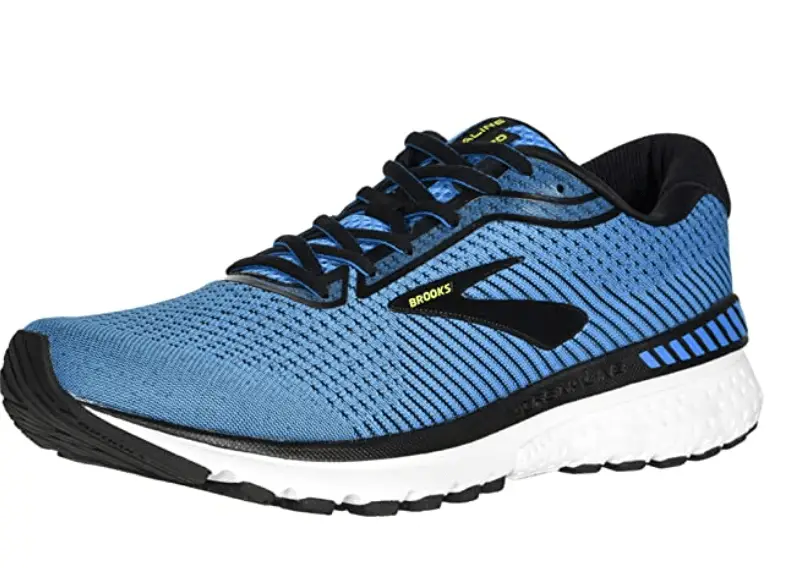 Brooks Men's Adrenaline GTS 20 – Best Running Shoes for Ball of Foot Pain