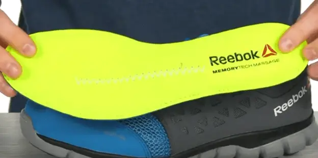 insole of reebok shoes