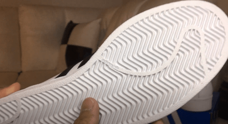 outsole of shuffle dance adidas shoes