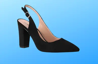 Slingbacks with pointed toe