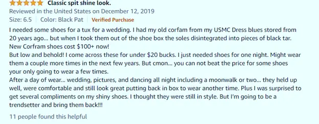 Bruno dress shoes review for moonwalk