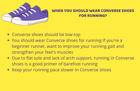Running in Converse