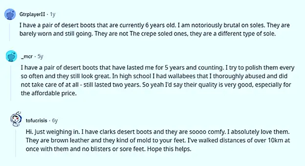 why are clarks desert boots so durable