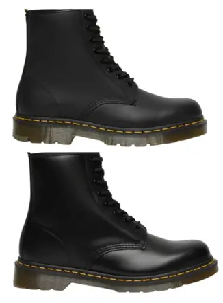 Non-slip Doc Martens have a streamlined and thicker sole