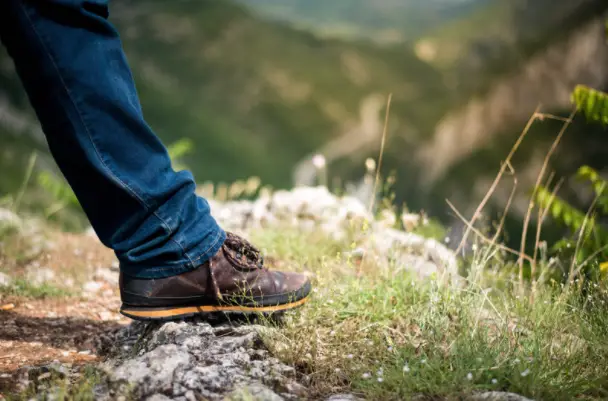 making hiking shoes stylish