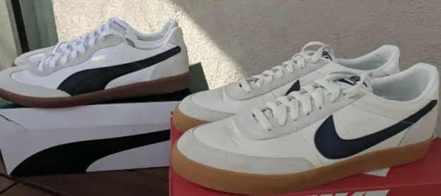 Nike killshot 2 and Puma Liga sneakers comparison